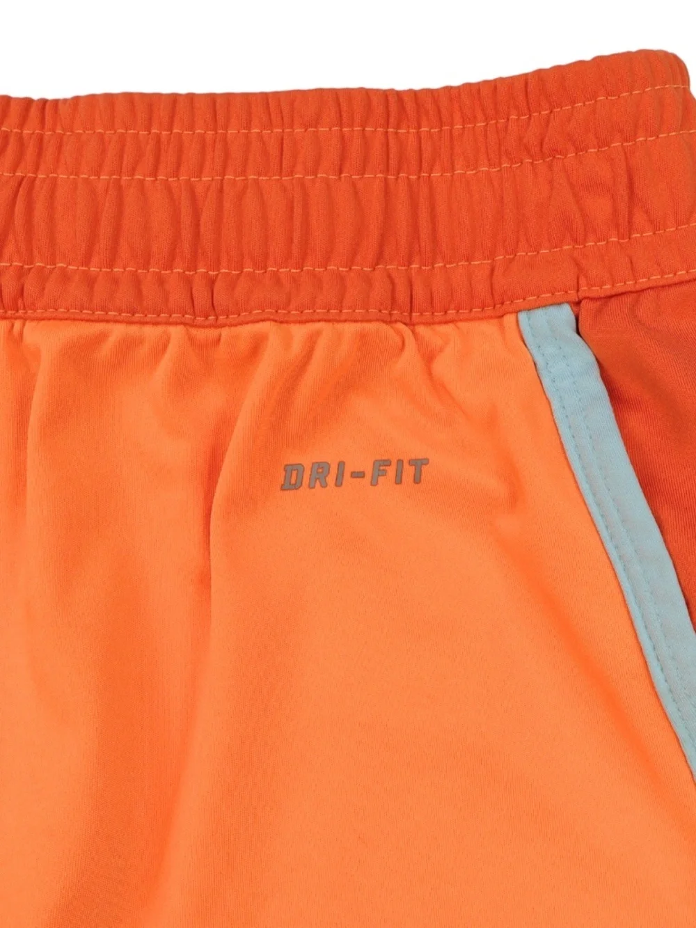 Nike Dri-FIT Neon Orange Running Shorts Size Medium Athletic Gym